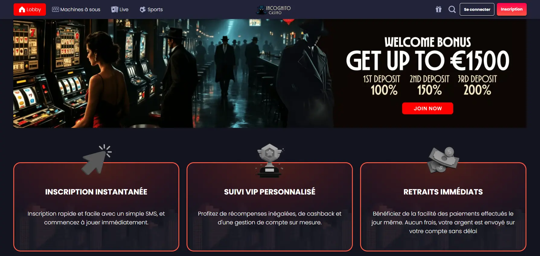 Bonus Incognito casino en ligne : généreux ou juste un coup marketing ? Bonus Incognito casino : généreux ou juste un coup marketing ?