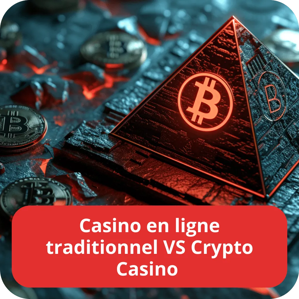 Casino en ligne traditionnel VS Crypto Casino 