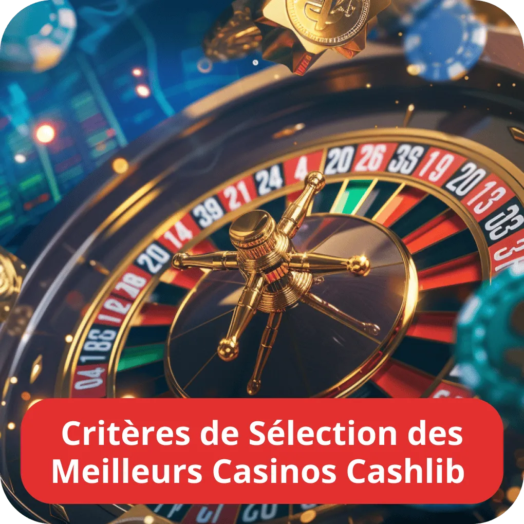 Critères de Sélection des Meilleurs Casinos Cashlib 