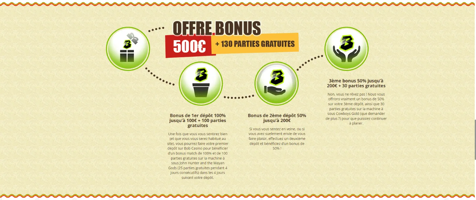 Offre Bonus