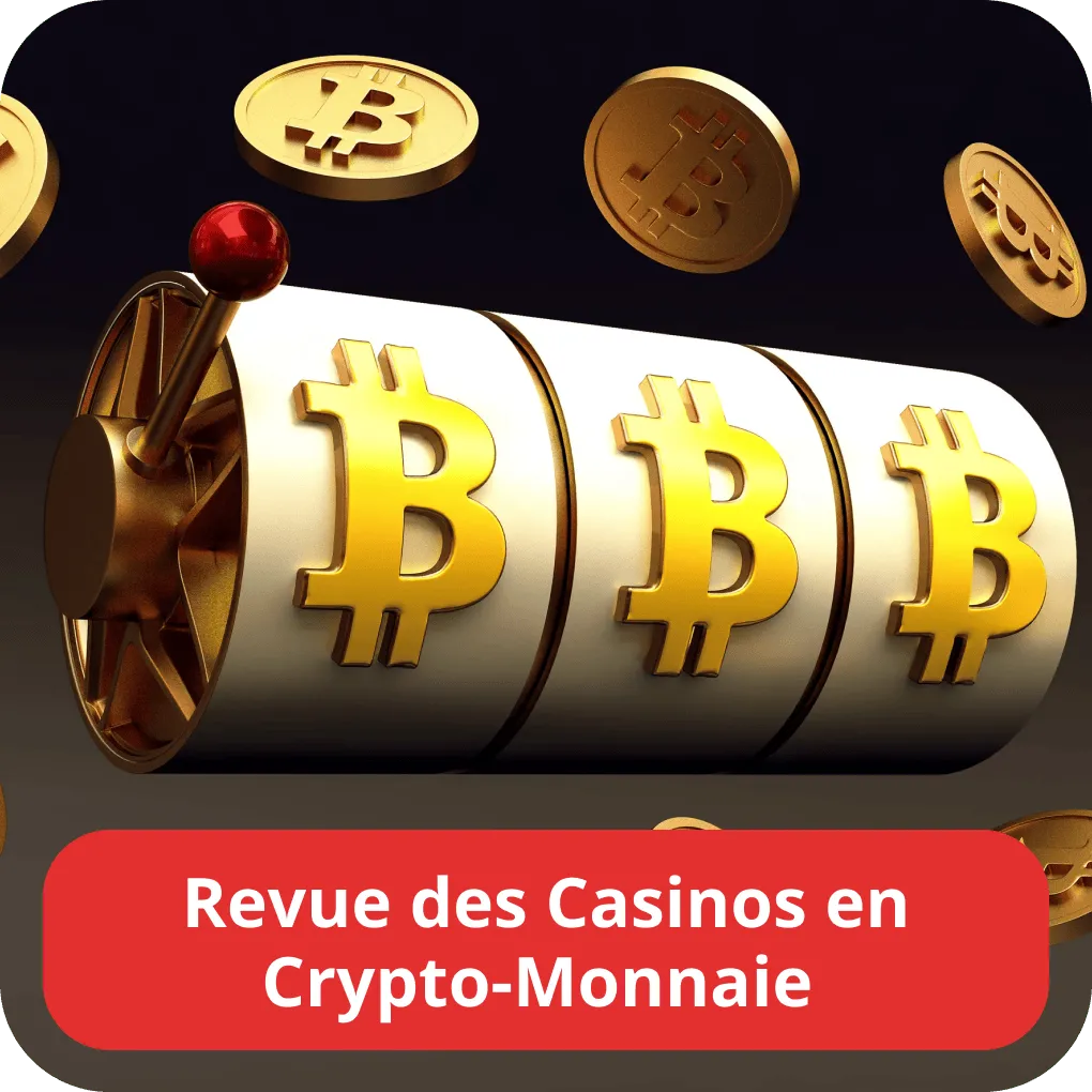 Casinos acceptant les cryptomonnaies