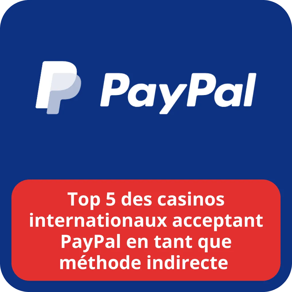 Top casinos avec PayPal