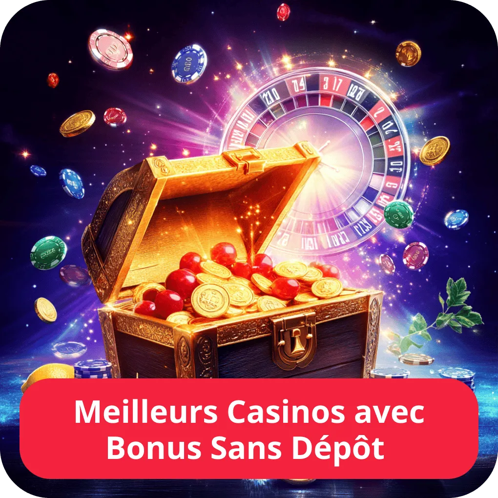 Meilleurs casinos avec bonus sans dépôt