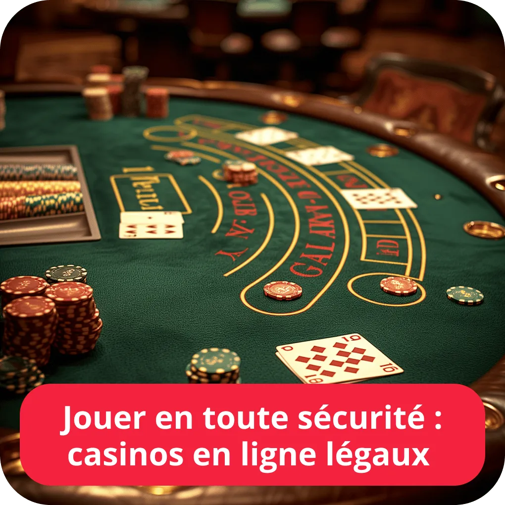 Jouer en toute sécurité : casinos en ligne légaux 