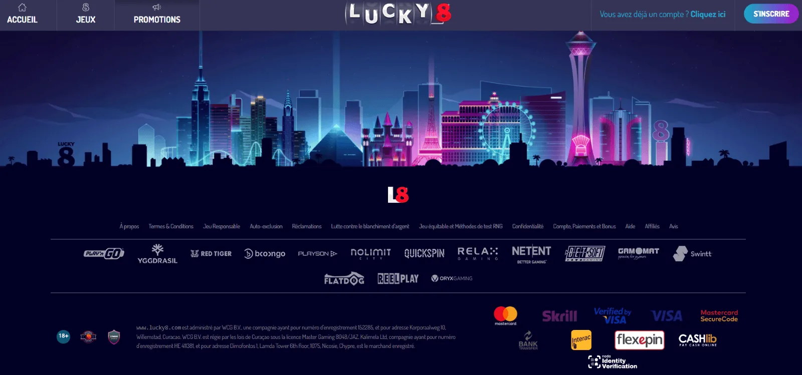 Lucky 8 casino