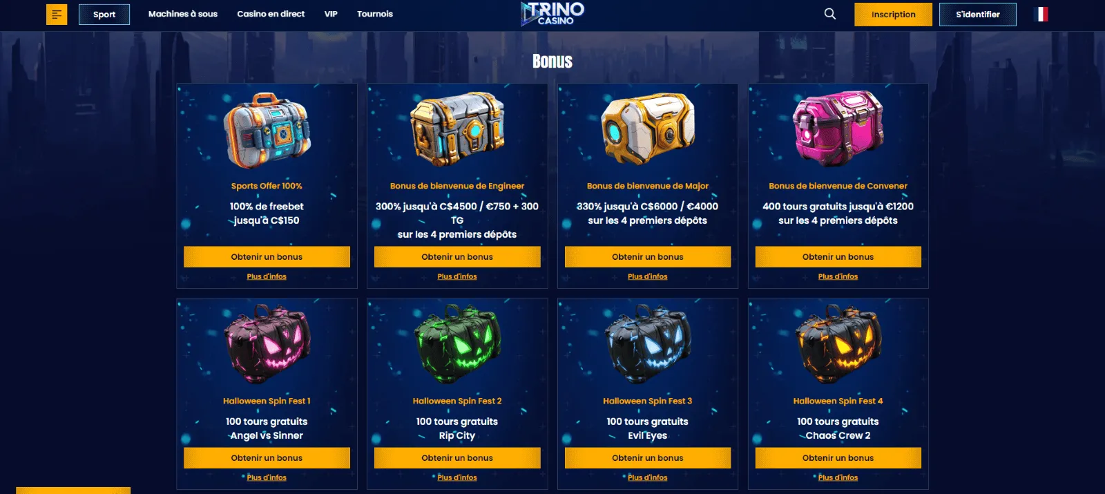 Trinco casino bonus