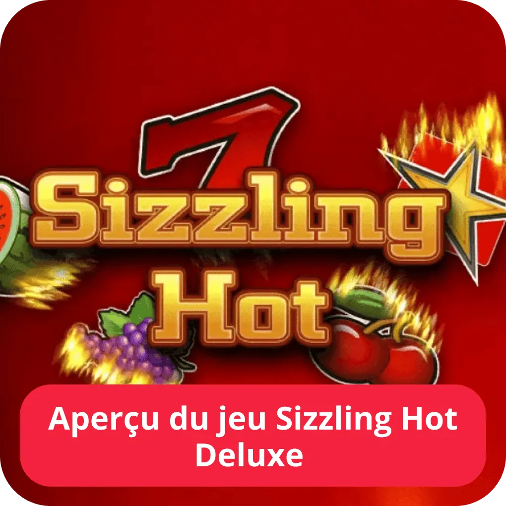 Aperçu du jeu Sizzling Hot Deluxe 