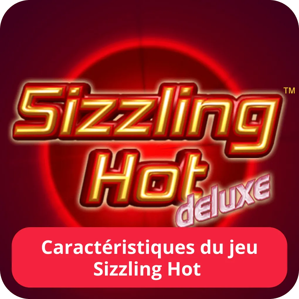 Caractéristiques du jeu Sizzling Hot 