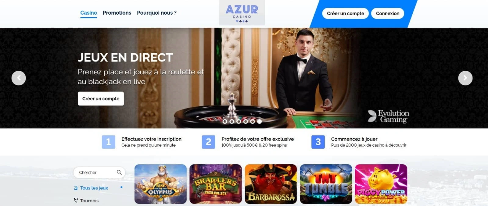 Azur casino